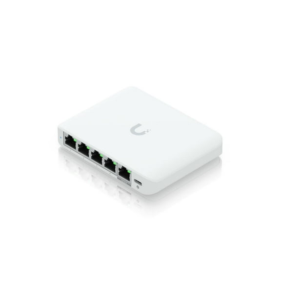 Ubiquiti Flex Mini 2.5G 5-Ports 2.5 Gbps POE Switch with 5V