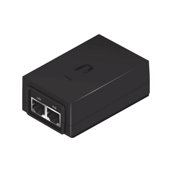 Ubiquiti POE-48-24W-G Power over Ethernet Injector - 110 V AC, 220 V AC Input - 48 V DC, 500 mA Output - 1 Ethernet Inpu