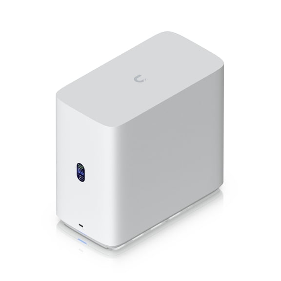 Ubiquiti UniFi NAS 4 (UNAS-4-W)  Desktop Network Attached Storage with NVMe Cache