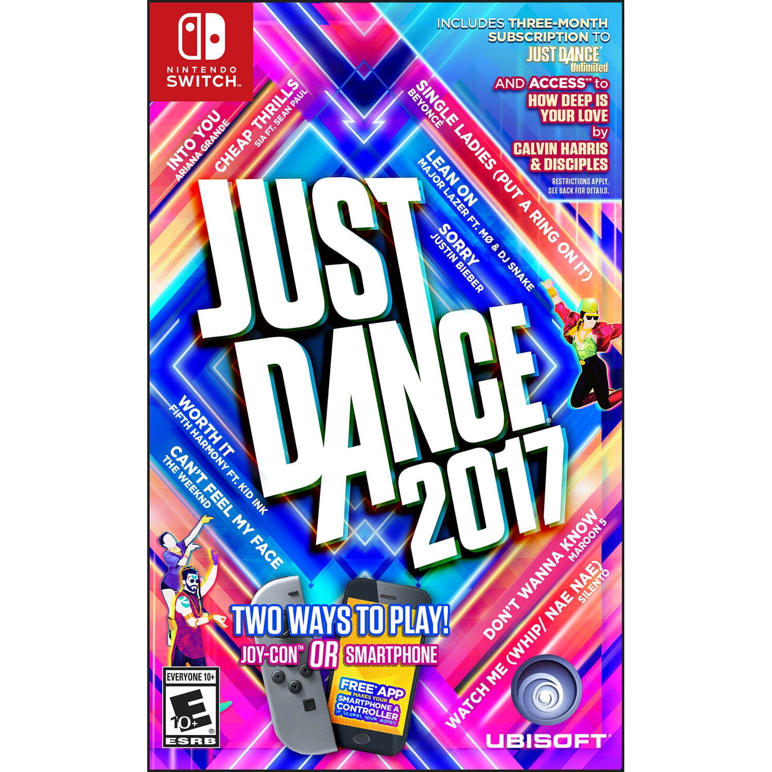 Ubisoft 2017 Just Dance Switch Ubisoft Best Nintendo Switch Dance