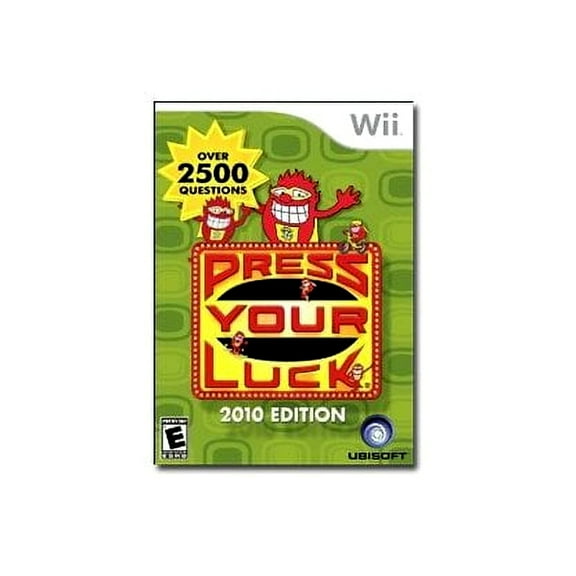 Ubisoft Press Your Luck - Nintendo Wii Physical
