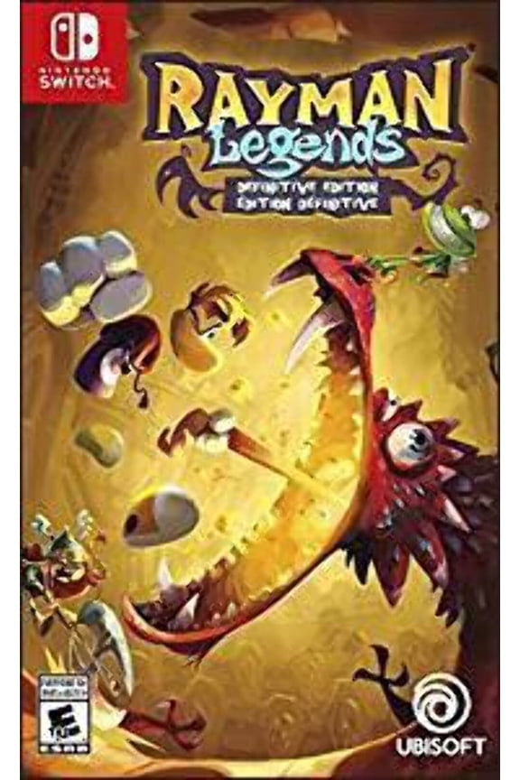 Rayman Legends Definitive Edition Video Game For Nintendo Switch