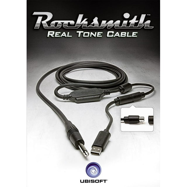 Ubisoft Rocksmith Real Tone Guitar Cable for PS3, PS4, Xbox, PC & Mac ...