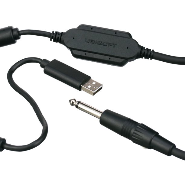 Ubisoft Rocksmith Real Tone USB 11.25ft. Audio Cable PS3, PS4, Xbox