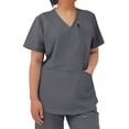 thumbnail image 1 of Ubon Short Sleeve Scrub Top, (Women's Medium), 1 of 9
