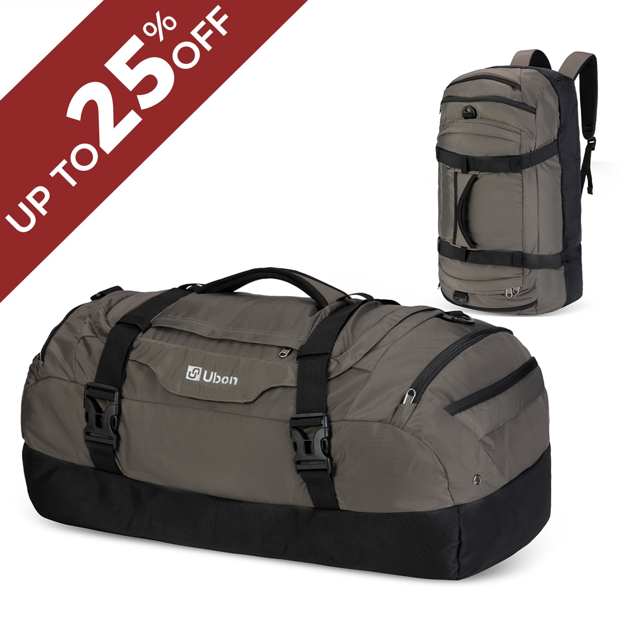 Ubon Duffel Bag for Travel 21.65 inch Dluffle Bag Backpack Camping