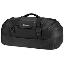 Ubon Travel Duffel Bag Gym Bags Sports Gym Backpack with Shoe Compartment for Men Women Black 65L