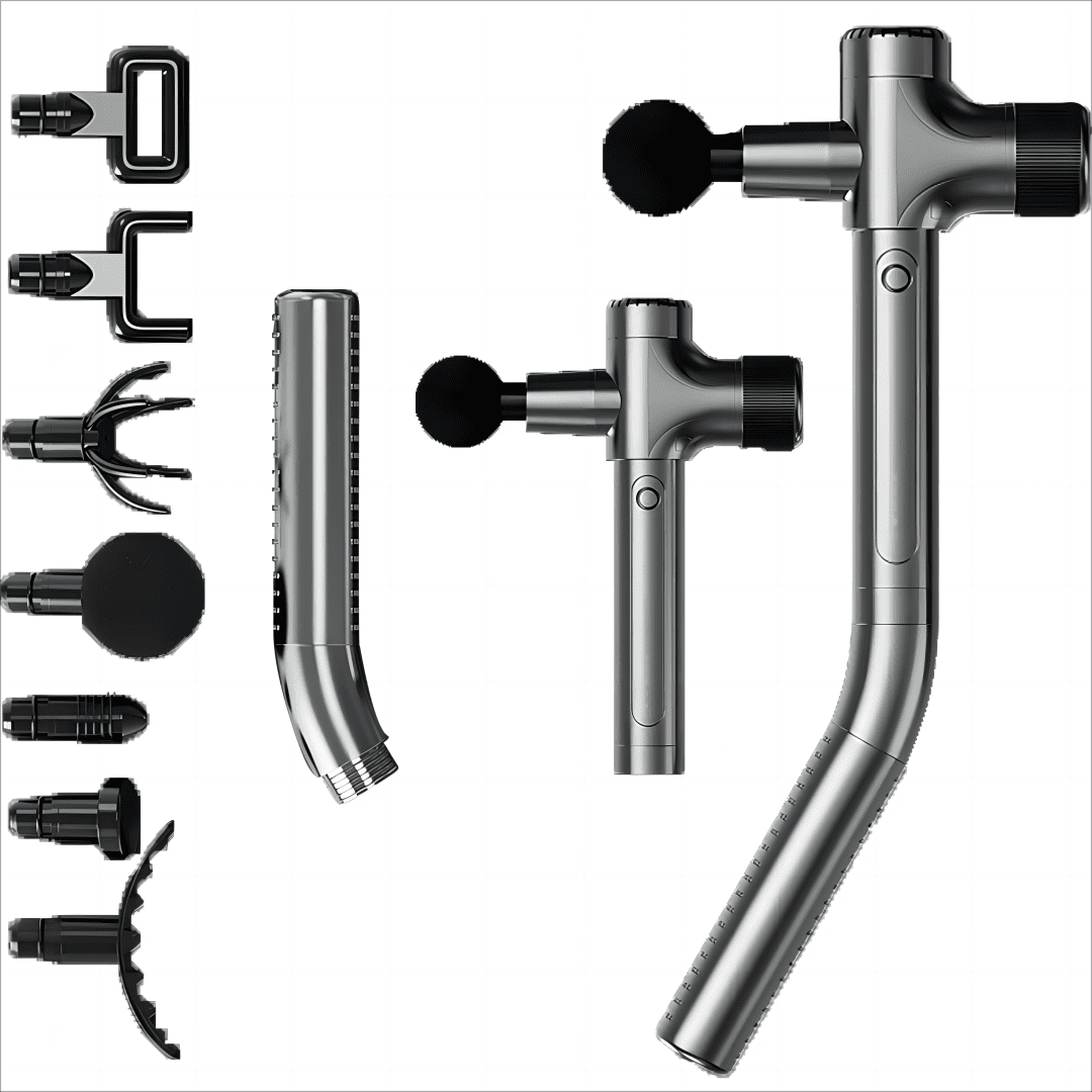 Uboti 2024 Massage Gun, Upgrade Extension Handle Percussion Massage Gun