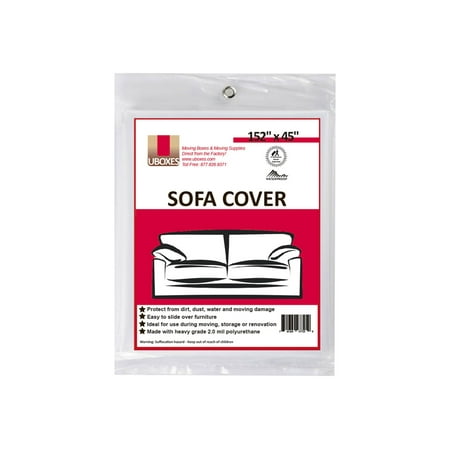 Uboxes Sofa - Furniture cover - 12.66 ft x 3.74 ft - polyurethane (pack of 13)