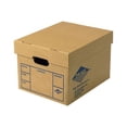 thumbnail image 1 of Uboxes Storage Box With Recycled Material - Pack of 12 File Boxes, 1 of 11