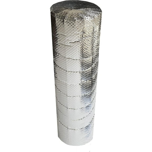 Uboxes, Thermoflex Insulated Bubble Roll, 125-Feet Wrap (48-INCHES), Silver