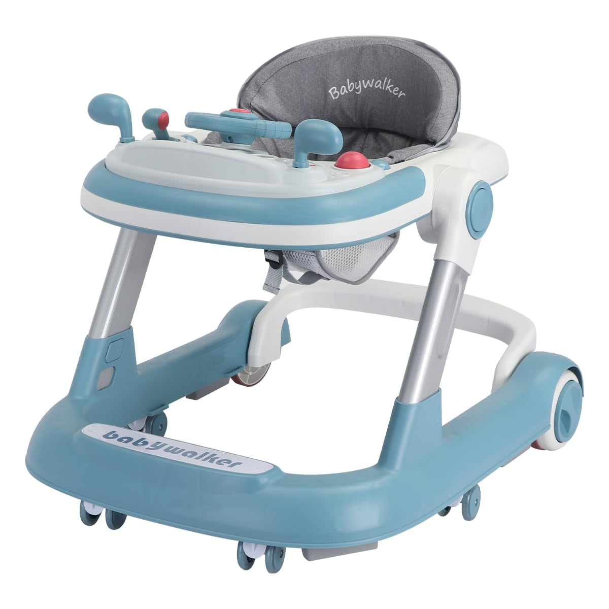 Ubravoo 2 in 1 Baby Walker, Adjustable with Removable Trays Ubravoo 2 in 1 Baby Walker, Adjustable with Removable Trays