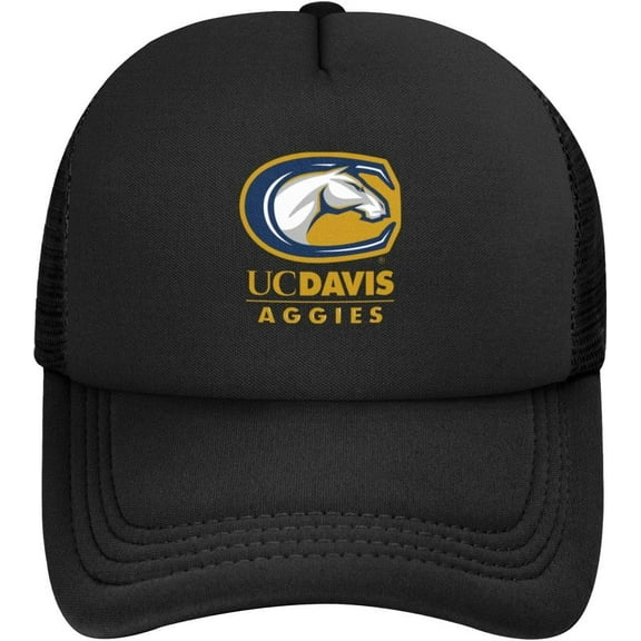 Uc Davis Aggies Baseball Cap Golf Dad Hat Adjustable Original Classic Low Profile Polyester Hat Men Women