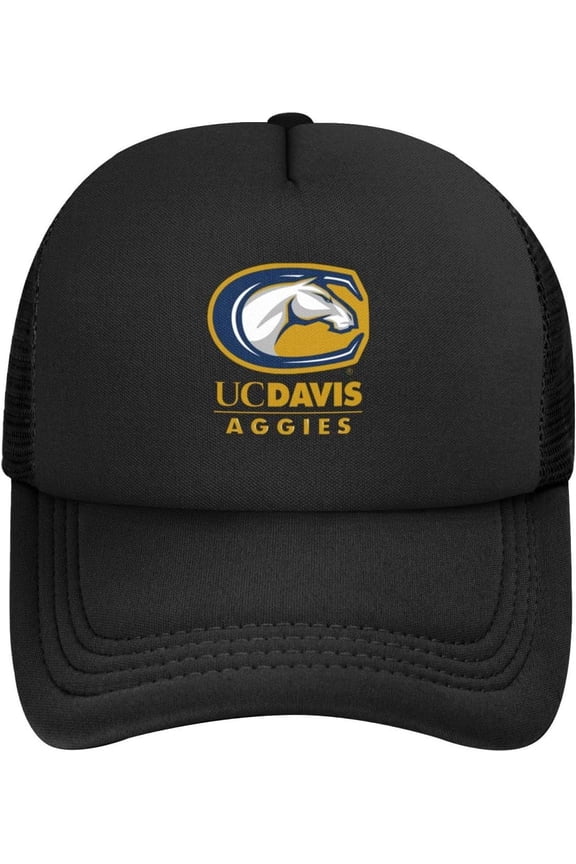 Uc Davis Aggies Baseball Cap Golf Dad Hat Adjustable Original Classic Low Profile Polyester Hat Men Women