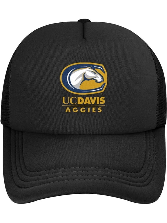 Uc Davis Aggies Baseball Cap Golf Dad Hat Adjustable Original Classic Low Profile Polyester Hat Men Women