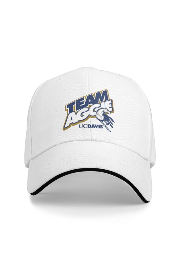 Uc Davis Aggies University Unisex Baseball Caps Sandwich Caps Dad Hat Casual Hat
