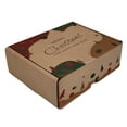 thumbnail image 1 of Ucanpack Christmas Mailing Boxes 7 x 5¼ x 2½" - Abstract Xmas Printed Holiday Shipping Box - Holiday Shipping Box Made In USA Christmas Small Business Supplies, 1 of 6