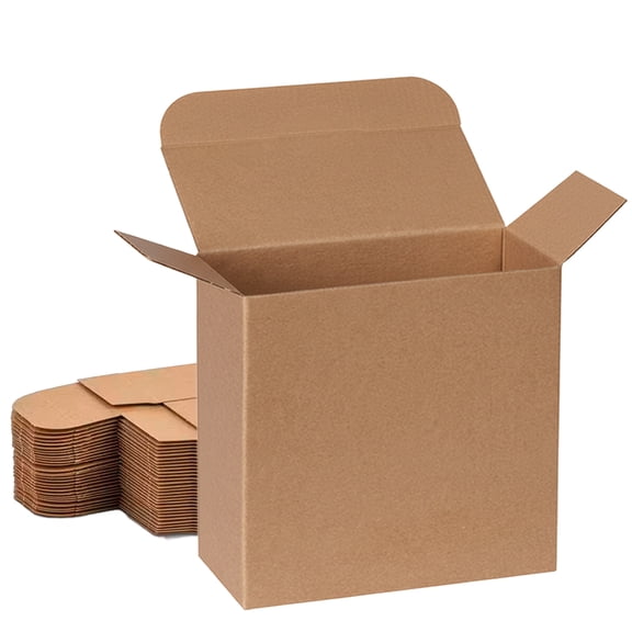 Ucanpack Kraft Product Boxes, Cardboard Packaging Paper Board Gift Box, 3 x 2 x 3" - 1000/Bundle