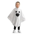 thumbnail image 1 of Uccdo 1-6Y Toddler Girls Boys Halloween White Ghost Costumes Kids Party Ghostly Costume Hooded Cloak, 1 of 8