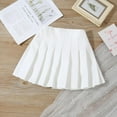 thumbnail image 1 of Uccdo 2-12Y Girls Pleated Mini Skirts with Lining Shorts School Uniform Skirt Tennis Skirts Skater Skorts, 1 of 3