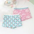 thumbnail image 1 of Uccdo 2 Packs Toddler Little Girls Cotton Underwear Hipster Briefs Big Girls Cute Printed Undies Panties, 3-11T, 1 of 8