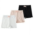 thumbnail image 1 of Uccdo 3 Packs Girls Dance Bike Shorts Under Dress Shorts Underwear Undershorts for Gym Sports, Playground, Under Skirts For Toddler Little Girls 3-10 Years Old, 1 of 8