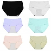 Uccdo 8-16T Teen Girls Underwear Hipster Briefs Undies Period Panties for Teenager Big Girls Pack of 6