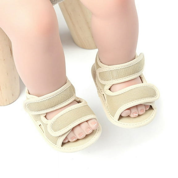 Uccdo Baby Boy Girl Summer Shoes Sandals Toddler Soft Soled Flats Shoes 0-18 Monthes