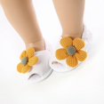thumbnail image 1 of Uccdo Baby Girl Flower Sandals Shoes Newborn Anti-Slip Summer Falts Shoes+Headband, 1 of 7