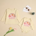 thumbnail image 1 of Uccdo Big Sister Little Sister Matching Outfits Toddler Girls Cotton T-shirt Tops Newborn Baby Romper 1Pcs, 1 of 7