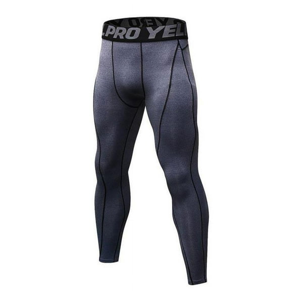 Uccdo Boys Mens Compression Tights Gym Yoga Running Base Layer Under Pants Sport Wear