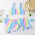 thumbnail image 1 of Uccdo Girls Bikinis Swimsuits, Big Girls Beach Bathing Suit Swimwear, 3 Pieces, Size 7-13 Years, 1 of 6