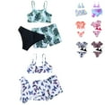 thumbnail image 1 of Uccdo Girls Bikinis Swimsuits, Big Girls Beach Bathing Suit Swimwear, 3 Pieces, Size 7-13 Years, 1 of 7