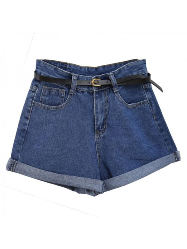 Uccdo Summer Women High Waist Denim Jeans Shorts Hotpants Beach ...