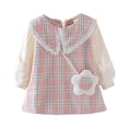 thumbnail image 1 of Uccdo Toddler Baby Girls Casual Dresses Kide Tulle Puff Sleeve Princess Party Dress 0-3T, 1 of 6