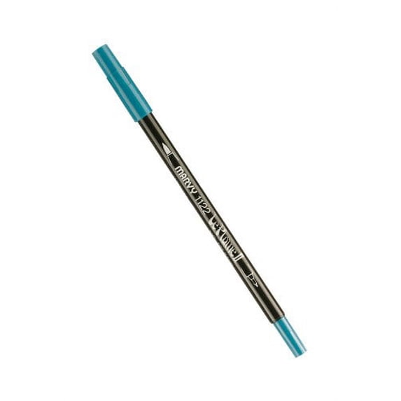 Uchida 1122-C-105 Marvy Le Plume II WaterColor Marker, Light Teal