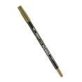 thumbnail image 1 of Uchida 1122-C-27 Marvy Extra Fine Tip Le Plume II Double Ender Marker Pen, Olive Brown, 1 of 1