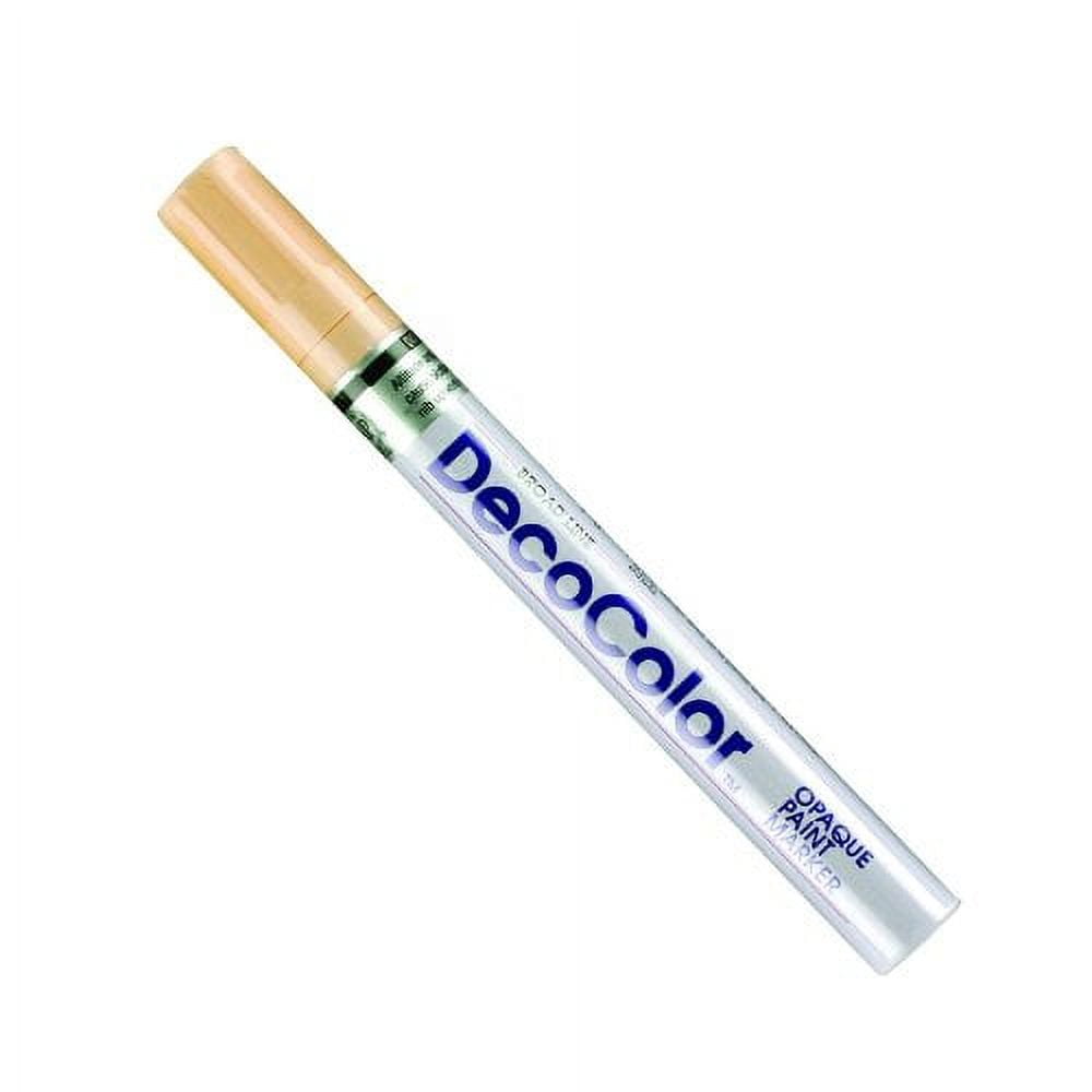 Uchida DecoColor Fine Glossy Oil-Based Paint Marker-Yellow
