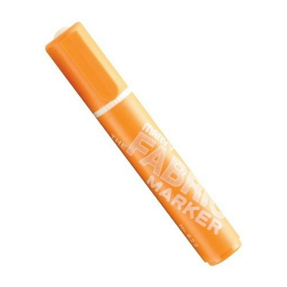 Uchida 622-C-7 Marvy Broad Point Fabric Marker, Orange
