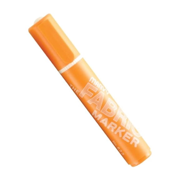 Uchida 622-C-7 Marvy Broad Point Fabric Marker, Orange