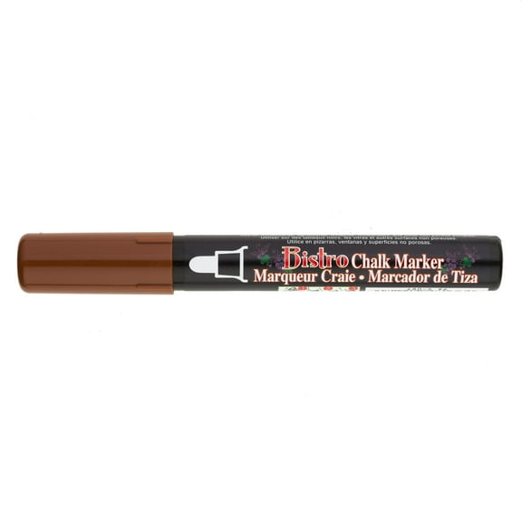 Uchida Bistro Chalk Marker, Broad, Brown