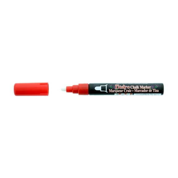 Uchida Bistro Chalk Marker, Broad, Red