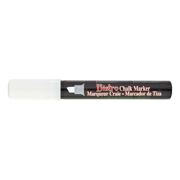 Uchida Bistro Chalk Marker, Chisel, White