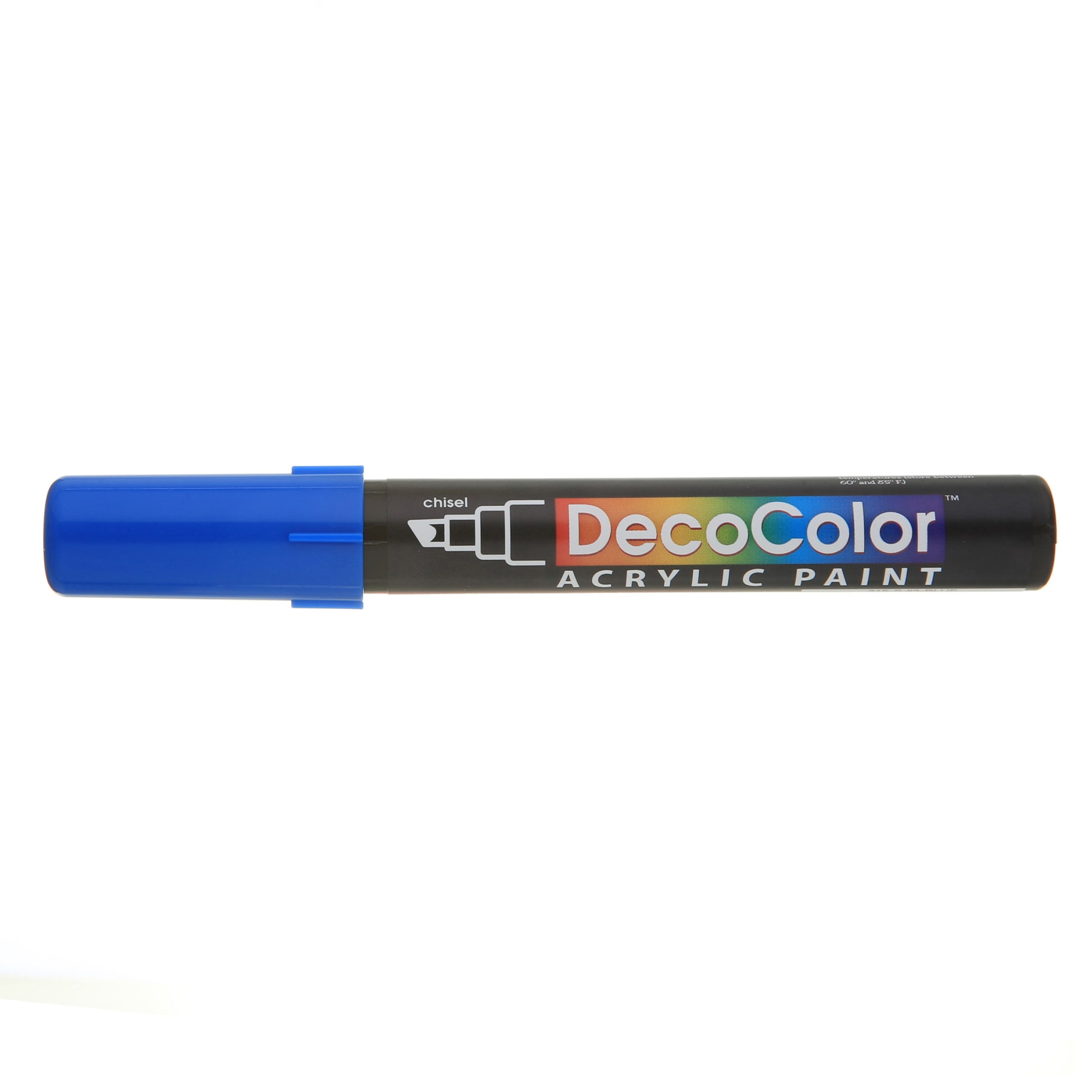 Uchida DecoColor Acrylic Paint Marker, Chisel, Blue