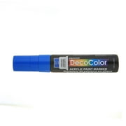 Uchida DecoColor Acrylic Paint Marker, Jumbo, Blue