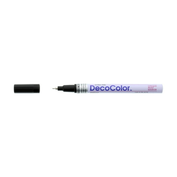 Uchida DecoColor Paint Marker, Extra-Fine, Black