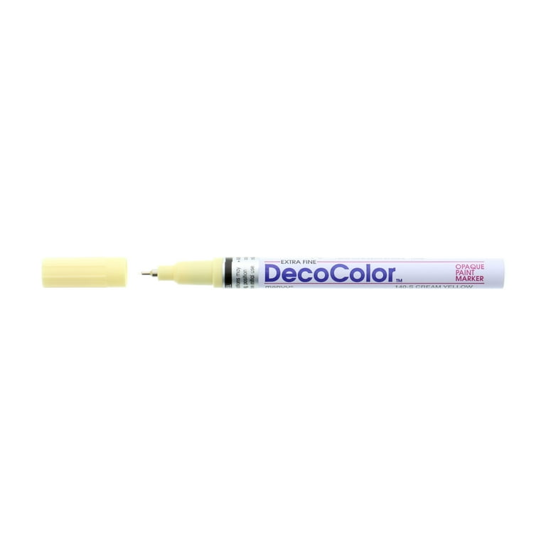 Cream permanent marker sales