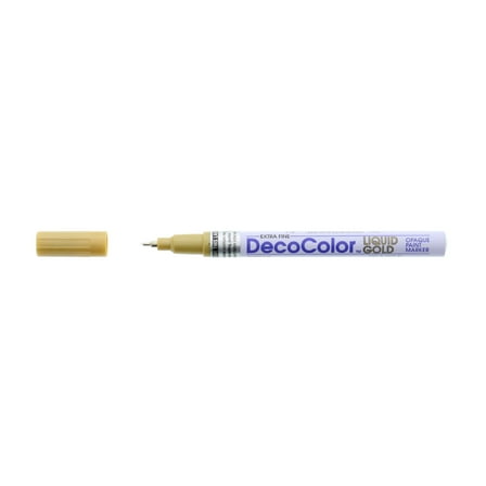 Uchida DecoColor Paint Marker, Extra-Fine, Gold