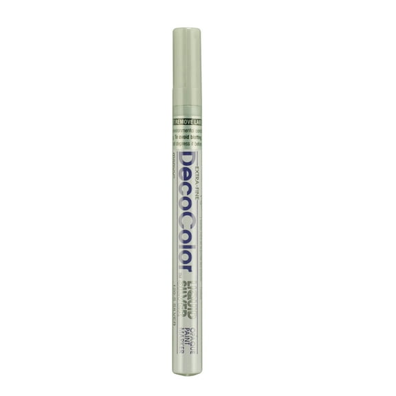 Uchida DecoColor Paint Marker, Extra-Fine, Silver