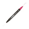 thumbnail image 1 of Marvy Uchida Dual-Tipped Ball & Brush Fabric Marker - Fluorescent Pink, 1 of 2